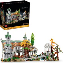 1001 LEGO Icons Yüzüklerin Efendisi: Rıvendell 10316 - Yetişkinler Için Hediye Fikri, Frodo, Sam,