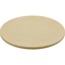 1001 Rösle Barbekü Pizza Taşı 30 cm 25424 - Ateş Tuğlası Isıyı Depolar, Aynı Zamanda Plakaya Is