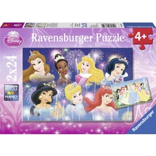 1001 Ravensburger 2X24 Parça Disney Prensesler Puzzle
