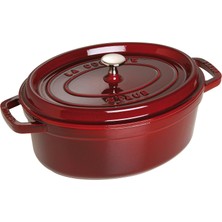 1001 Staub La Cocotte Döküm Tencere, Döküm Demir, Bordo