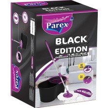 1001 Parex Black Edition Otomatik Temizlik Seti - Kova Mop Seti
