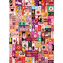 1001 Nova Puzzle 1000 Parça Müzik Illüstrasyon