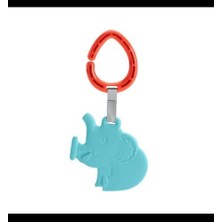 1001 Fısher Prıce-Fisher Price Sevimli Hayvancıklar Dişlikler Mavi Fil GYN25