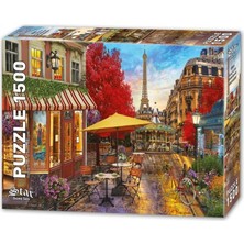1001 Star Oyun Paris'te Akşamüstü 1500 Parça Puzzle