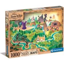 1001 Clementonı 1000 El. Story Maps Śnieżka [puzzle]