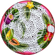 1001 Bestway 43720 Fruit Paradise Lüks Şişirilebilir Ada, D188, Iki Kişilik