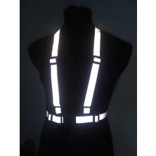 1001 Vi Caro (136) Motorsiklet Reflektörlü Yelek Scooter Reflektör Yelek Bisiklet Reflektif Yelek ile