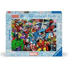 1001 Ravensburger 1000 Parçalı Puzzle Marvel, Yapboz