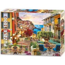 1001 Star Oyun Italya'da Gün Batarken 1000 Parça Puzzle
