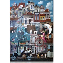 1001 Star Oyun Şehir Halleri 1000 Parça Puzzle
