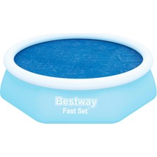 1001 Bestway 2,44 M Yuvarlak Solar Havuz Örtüsü
