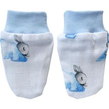 1001 Bébé Lapin Müslin Eldiven