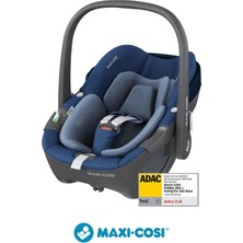 1001 Maxi-Cosi Pebble 360 Derece Dönebilen Yatabilen Bebek Oto Koltuğu ve Ana Kucağı, Essential Blue,