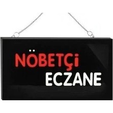 Just Cheap Store Işıklı Tak Çalıştır Hazır Tabela Nöbetçi Eczane