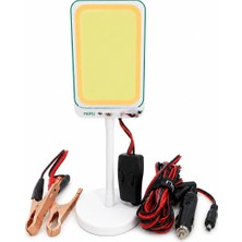 HEPU HP-L37 Taşınabilir LED Çalışma Lambası – 60W Güç, 2 Yönlü Enerji Girişi (Araç Aküsü + Çakmaklık) Yüksek Parlaklık