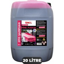 Smx %90 Cilalı Pink Fusion Oto Şampuanı 20 Lt Etkili Temizlik ve Kolay Uygulama Özellikleriyle