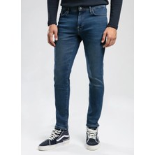 Lee Cooper Mavi Erkek Pamuklu Denim Pantolon 261 Lcm 121070 Jack Tamara Mıd Blue