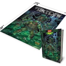 1001 Ninja Kaplumbağalar 300 Parça Puzzle 35642 Metal Kutu