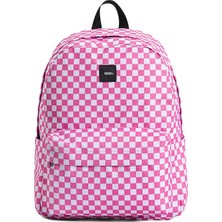 Vans VN000H4XFRQ1 Old Skool Check Backpa Pembe Unisex Sırt Çantası