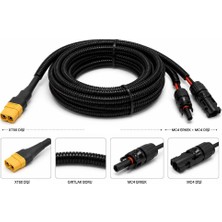 YKA MC4-XT60 Dişi Solar Kablosu 10 Metre 12 Awg