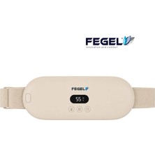 Fegel FG-N04 5 Kademe Isıtmalı Titreşimli 4000 mAh Şarjlı Bel-Karın Masaj Kemeri