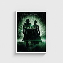 Domirus The Matrix Resurrections (2021) Film Posteri Tablo Çerçeveli Poster Duvar Dekorasyonu