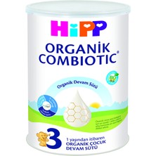 Hipp 3 Organik Combiotic Devam Sütü 350 G (4'li Paket)