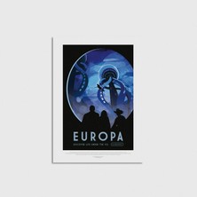 Domirus Europa - Discover Life Under The Ice Poster Çerçevesiz Duvar Dekorasyonu