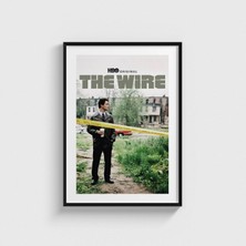 Domirus The Wire Dizi Posteri Tablo Çerçeveli Poster Duvar Dekorasyonu