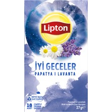 Lipton Iyi Geceler Papatya Lavantalı Bitki Çayı18'li 27 G (7'li Paket)