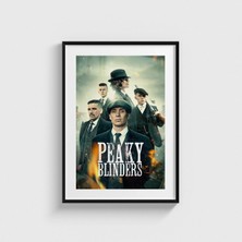 Domirus Peaky Blinders Dizi Posteri Tablo Çerçeveli Poster Duvar Dekorasyonu