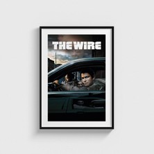 Domirus The Wire Dizi Posteri Tablo Çerçeveli Poster Duvar Dekorasyonu