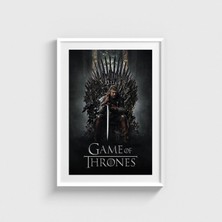 Domirus Game Of Thrones Dizi Posteri Tablo Çerçeveli Poster Duvar Dekorasyonu