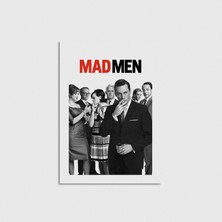 Domirus Mad Men Dizi Posteri Poster Çerçevesiz Duvar Dekorasyonu