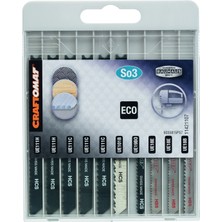 Craftomat Dekupaj Testere Ucu U Şaft 10'lu Set (2'li Paket)