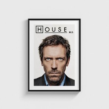 Domirus House Dizi Posteri Tablo Çerçeveli Poster Duvar Dekorasyonu