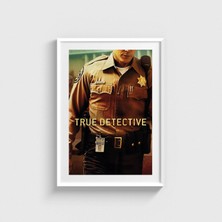 Domirus True Detective Dizi Posteri Tablo Çerçeveli Poster Duvar Dekorasyonu