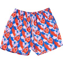 Exuma Desenli Erkek Deniz Şortu S - Xxl (3'li Paket)