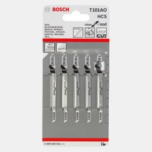 Bosch Dekupaj Testere Bıçak T101 Ao 5'li (3'li Paket)