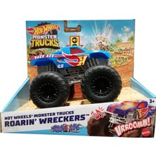 Hot Wheels Monster Trucks 1:43 Kükreyen Arabalar (4'li Paket)