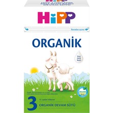 Hipp 3 Organik Keçi Sütü Bazlı Devam Sütü 400 G (3'li Paket)