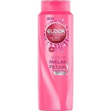 Elidor Güçlü Parlaklık 2ın1 Şampuan 400 ml (4'li Paket)