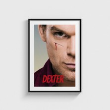 Domirus Dexter Dizi Film Posteri Tablo Çerçeveli Poster Duvar Dekorasyonu