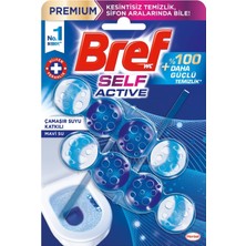 Bref Wc Blok Self Aktif Klor Etkisi 2 x 50 G (6'li Paket)