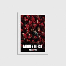 Domirus La Casa De Papel Dizi Posteri Poster Çerçevesiz Duvar Dekorasyonu