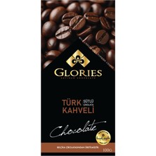 Glories % 35 Kakao Türk Kahve Sütlü Çikolata 100 G (7'li Paket)