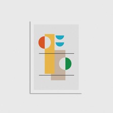 Domirus Geometry Rainbow 1 Poster Çerçevesiz Duvar Dekorasyonu