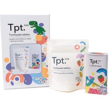 Takk Tpt. Çocuklar Için Diş Macunu Tableti Seti (3'li Paket)