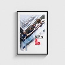 Domirus The Beatles Get Back Dizi Posteri Tablo Çerçeveli Poster Duvar Dekorasyonu
