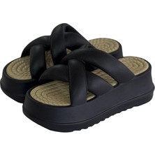 Novelido Çapraz Platform Kadın Terlik 36-40 (3'li Paket)